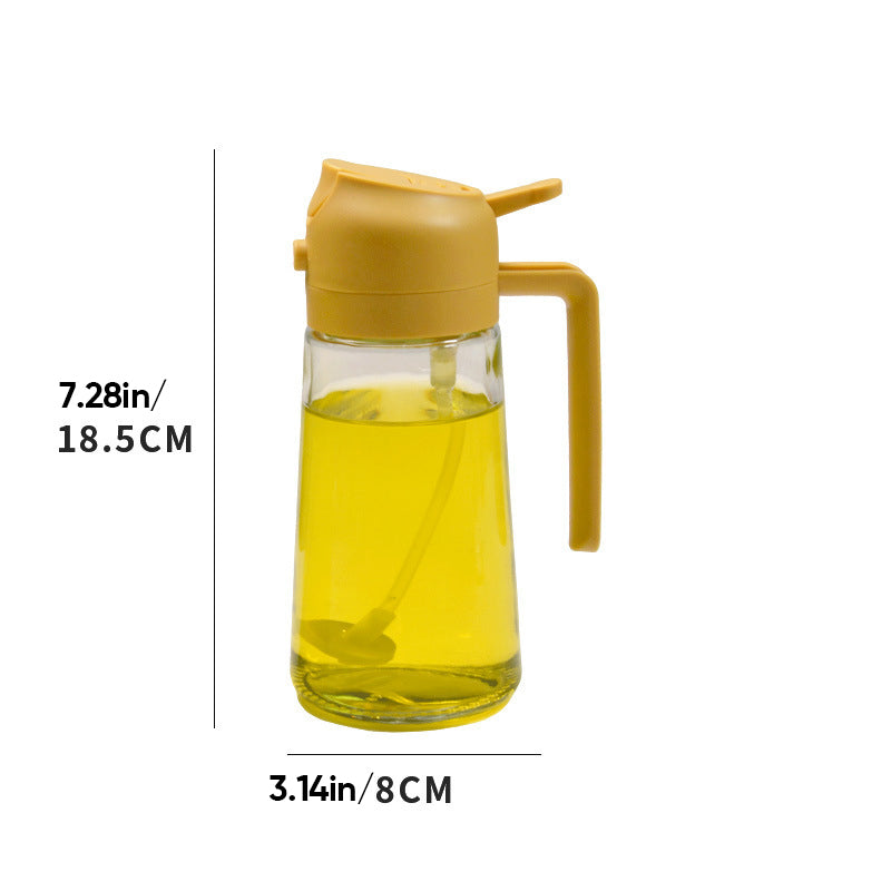 2-in-1 multifunctional oil bottle