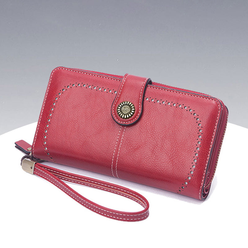 Portafoglio con cerniera da donna (50% di sconto)