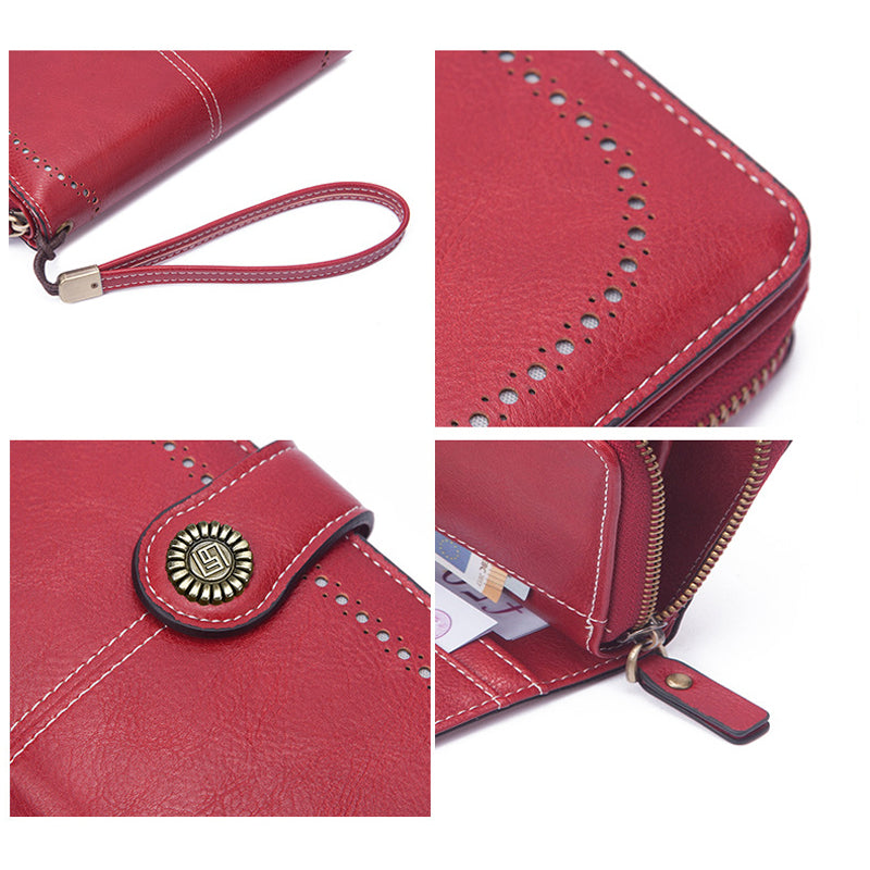 Portafoglio con cerniera da donna (50% di sconto)