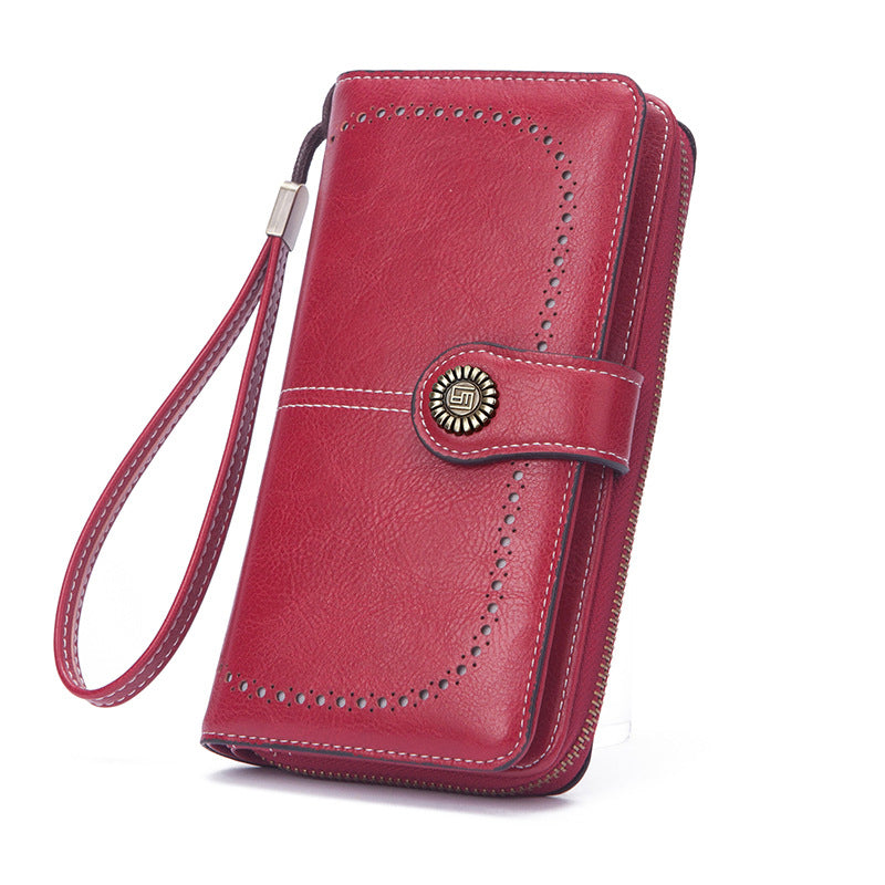 Portafoglio con cerniera da donna (50% di sconto)