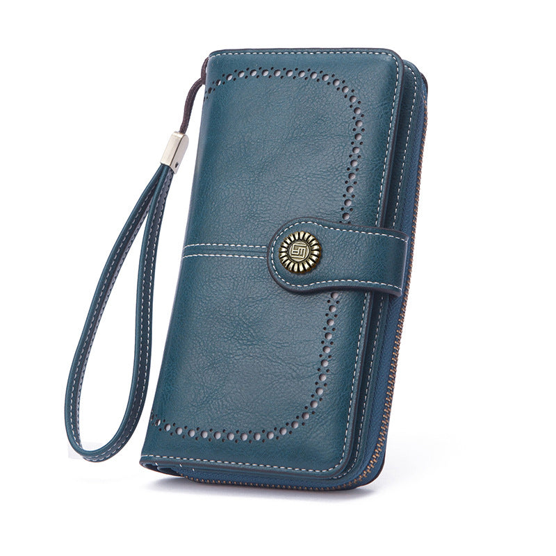 Portafoglio con cerniera da donna (50% di sconto)