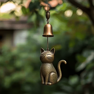 Gatto retrò fatto a mano