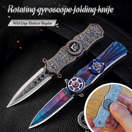 Coltello a rotazione con le dita