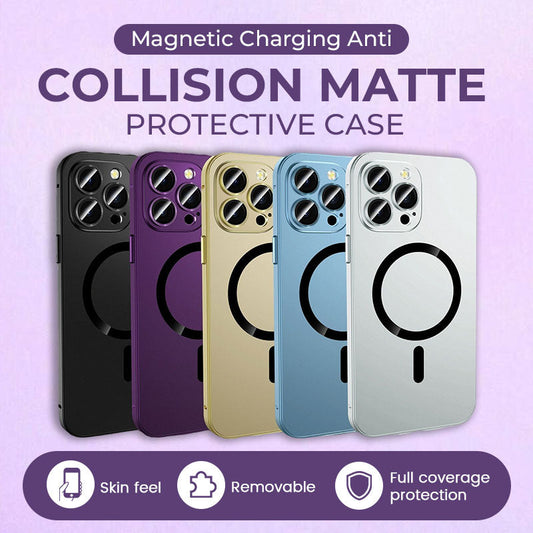 Custodia magnetica a scatto in metallo per iPhone