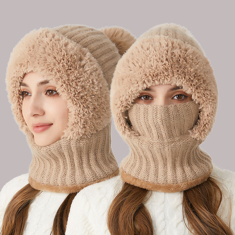 ❄️ Cappello invernale in peluche spesso 3 in 1🧣