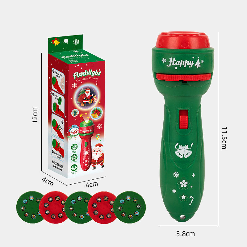🔥Saldi natalizi 49% di sconto🎄Torcia proiettore natalizia per bambini
