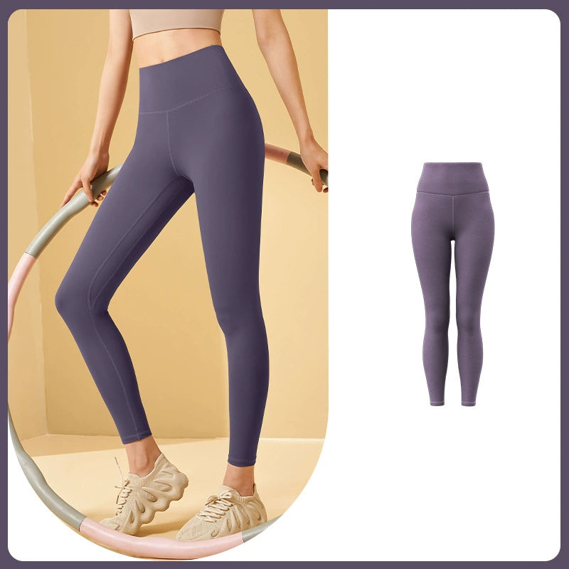 🔥Saldi natalizi 49% di sconto🎄Leggings da allenamento a vita alta con effetto contenitiv