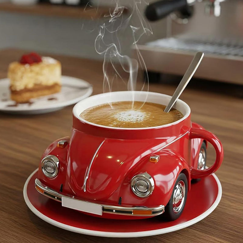 Tazza con scarabeo