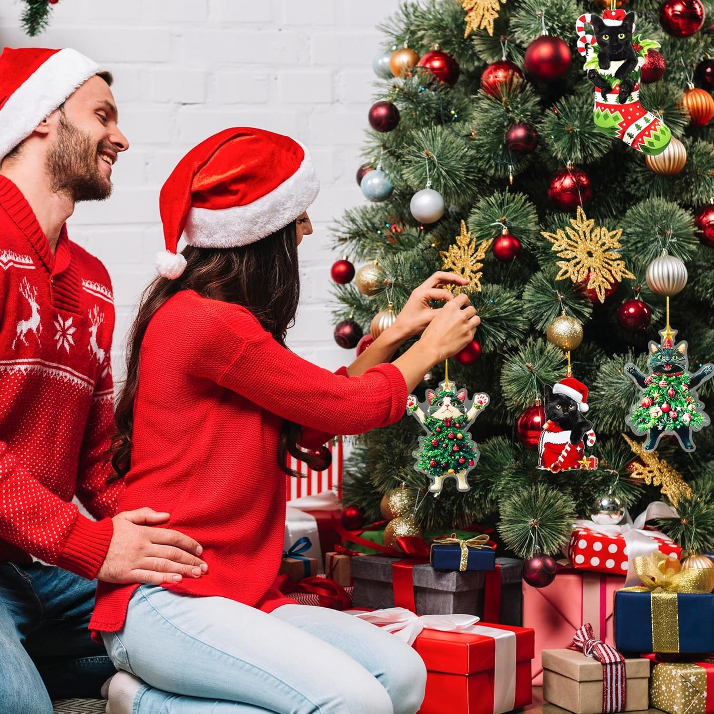 🔥Saldi natalizi 49% di sconto🎄Addobbi natalizi per alberi di Natale