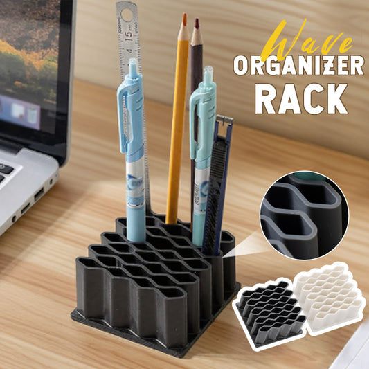 Scaffale organizer a onde