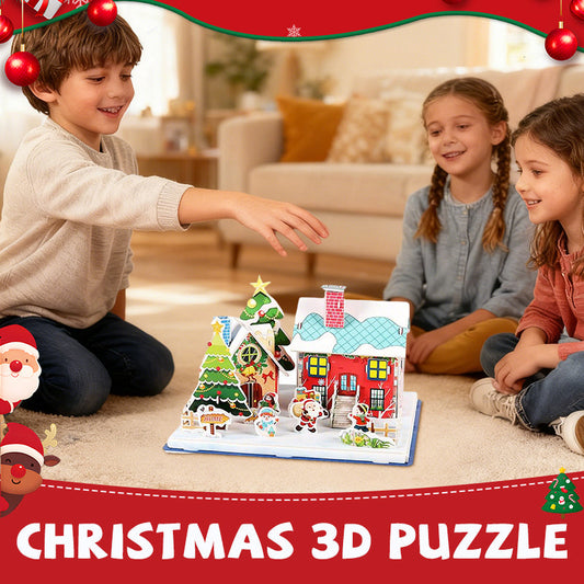 🔥Saldi natalizi 49% di sconto🎄Puzzle 3D natalizio