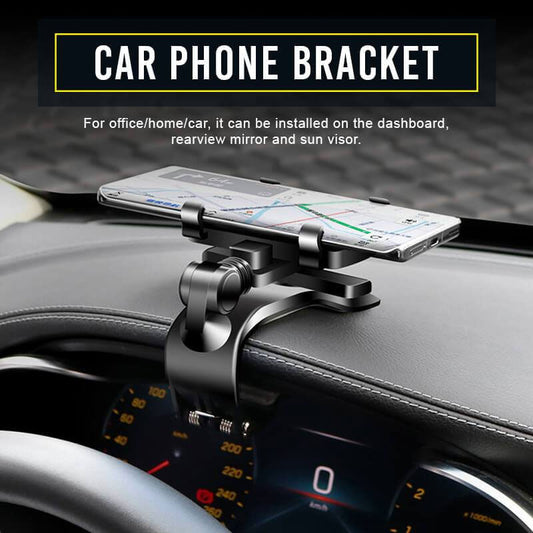 Supporto per telefono da auto a rotazione