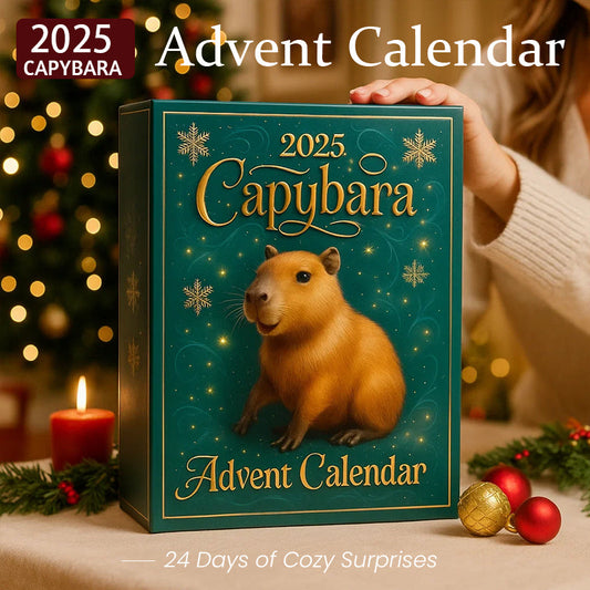 Calendario dell'Avvento Capibara 2025 — 24 giorni di piacevoli sorprese🎄✨