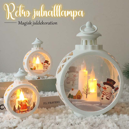 Luce notturna natalizia retrò  🎄✨