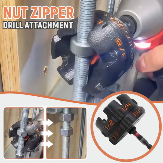 🛠️ Attacco per trapano a cerniera per dadi - Per rendere il lavoro con i dadi un gioco da ragazzi!🔩