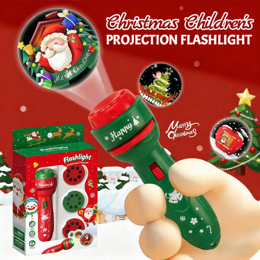🔥Saldi natalizi 49% di sconto🎄Torcia proiettore natalizia per bambini