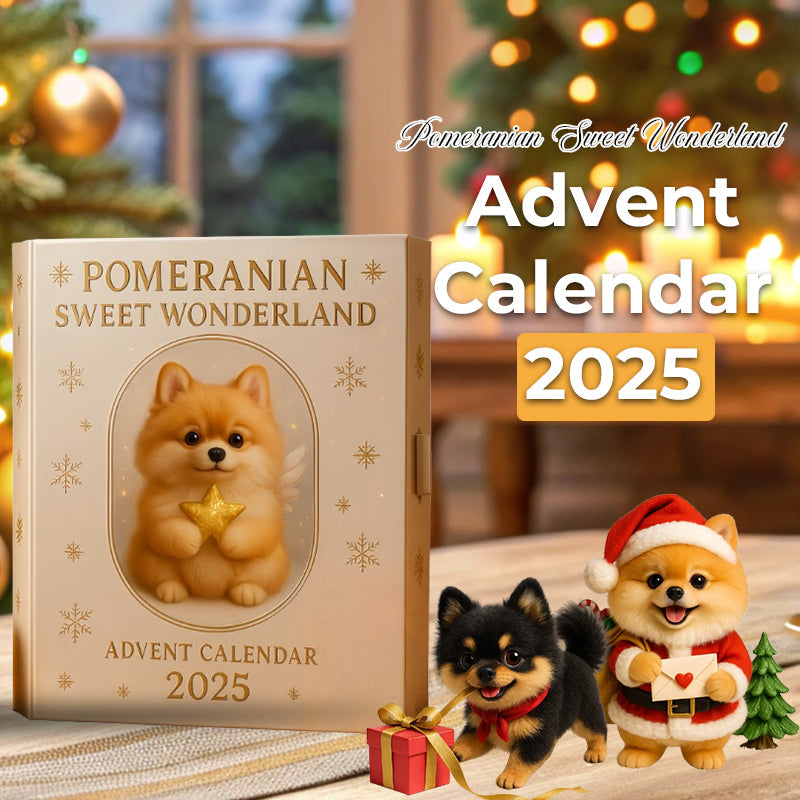 🐾✨ Calendario dell'Avvento Pomeranian Sweet Wonderland 2025