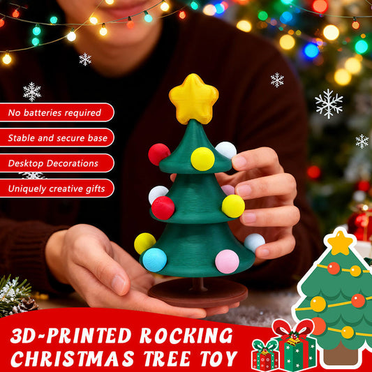 🎄 Albero di Natale oscillante stampato in 3D