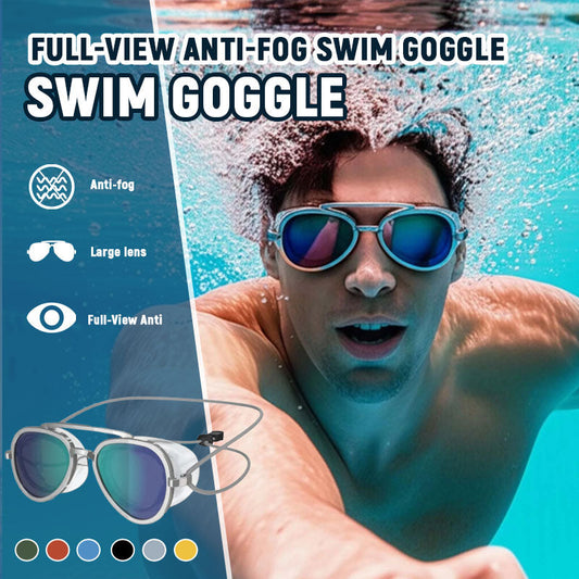 🌊 Occhialini da nuoto antiappannamento con visione completa