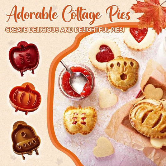 🥧 Stampi per tortine Cozy Harvest – Inforna la magia della stagione
