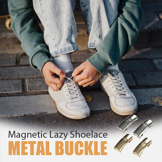 Lacci magnetici in metallo con fibbia