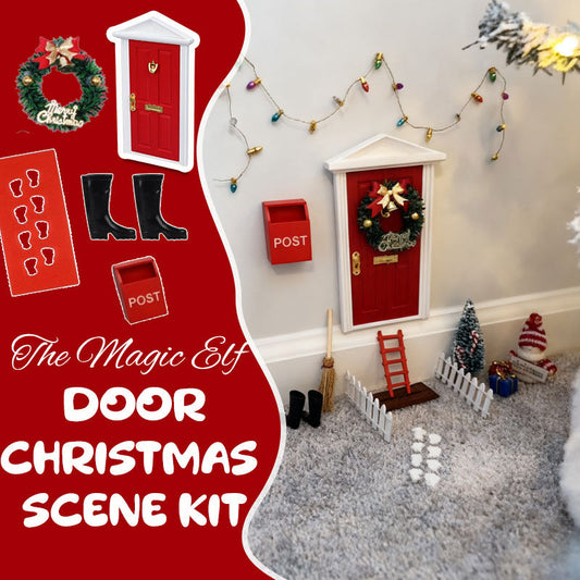 🎅 Il kit scenografico natalizio Magic Elf Door