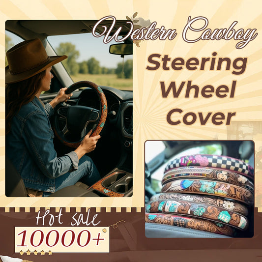 Coprivolante universale retrò western cowboy