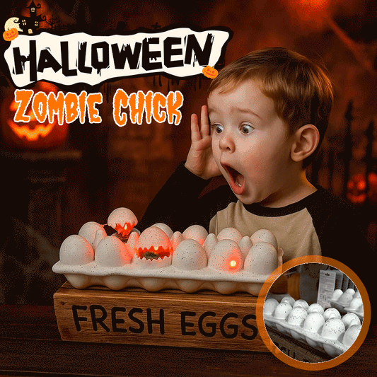👻 Vassoio per uova Halloween Zombie