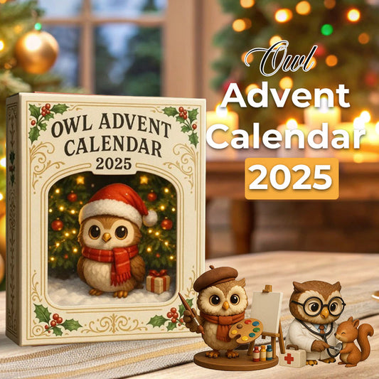 🦉 Calendario dell'Avvento con gufi 2025