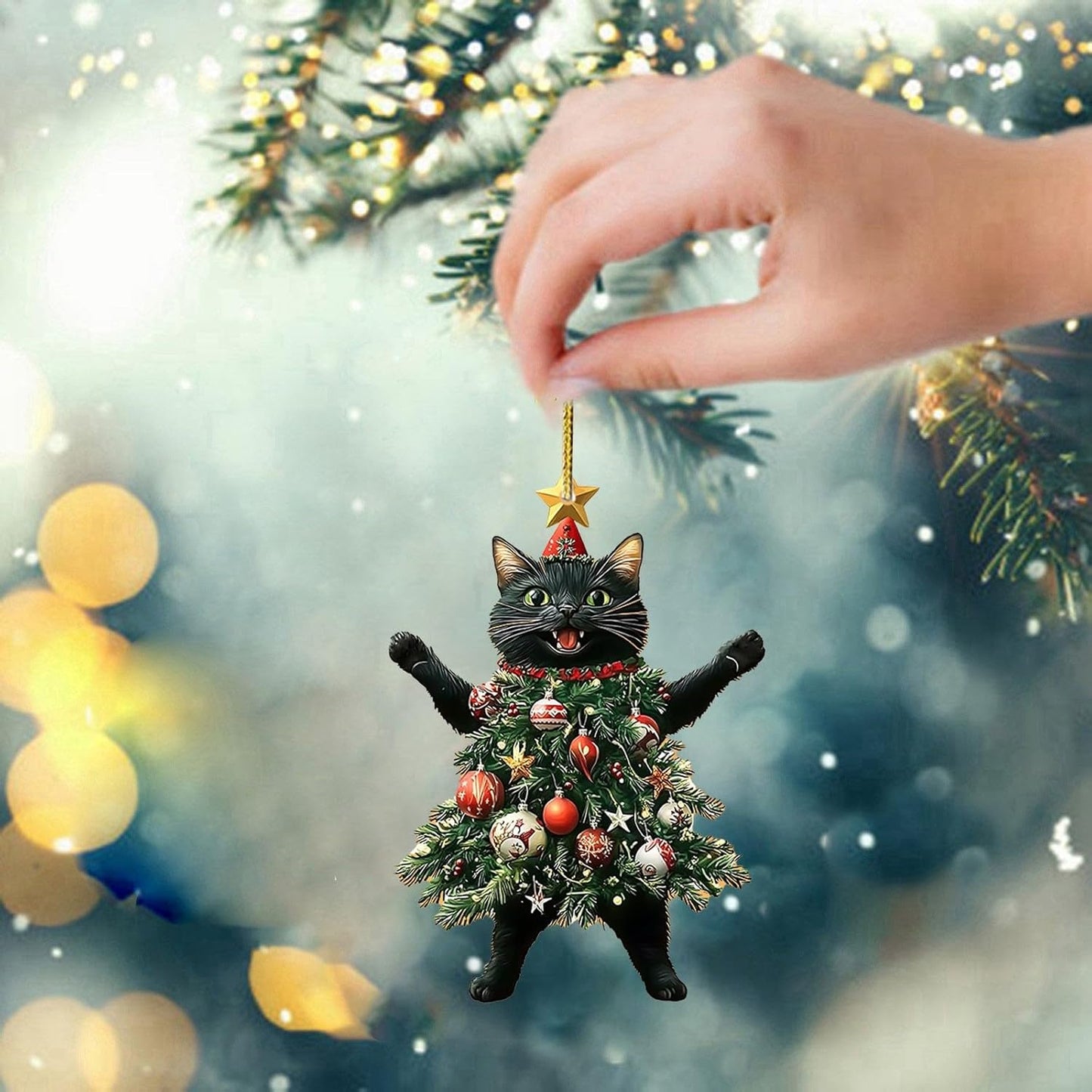 🔥Saldi natalizi 49% di sconto🎄Addobbi natalizi per alberi di Natale