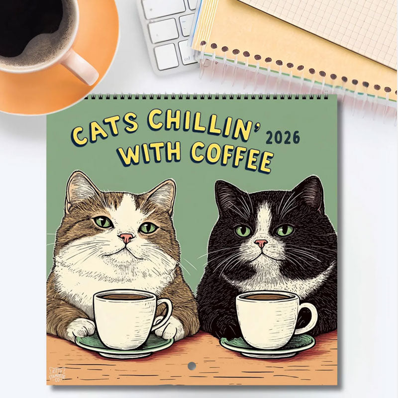 🔥Saldi natalizi 49% di sconto🎄Calendario Gatti 2026