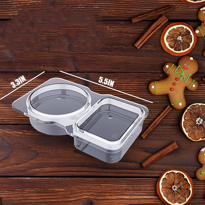 🔥Saldi natalizi 49% di sconto🎄Contenitore per spezie con due scomparti