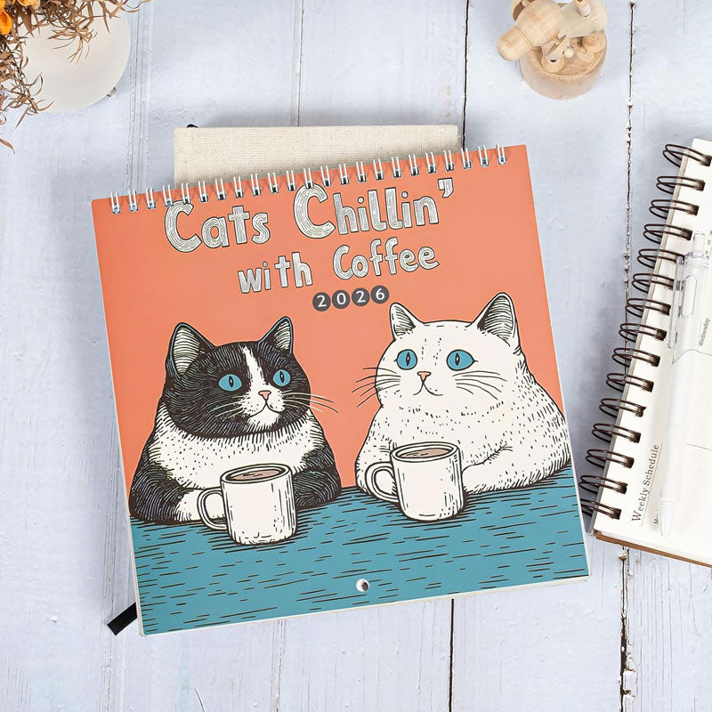 🔥Saldi natalizi 49% di sconto🎄Calendario Gatti 2026