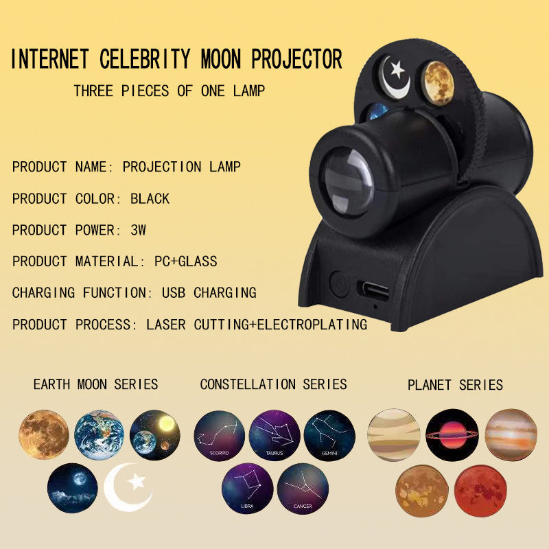 🌌 Starry Sky Projector Night Light | Bring the starry sky into your home ✨