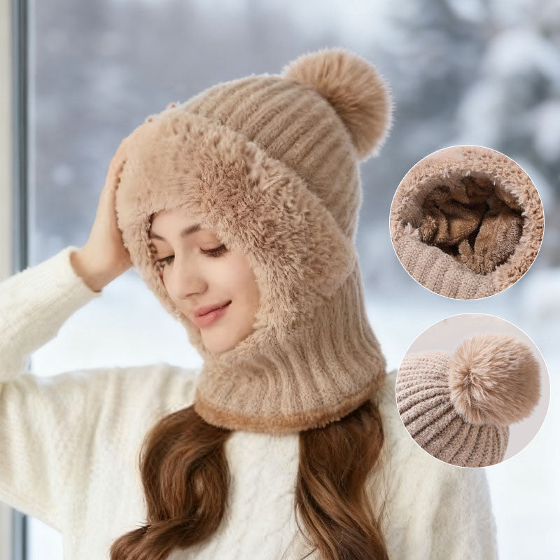 ❄️ Cappello invernale in peluche spesso 3 in 1🧣