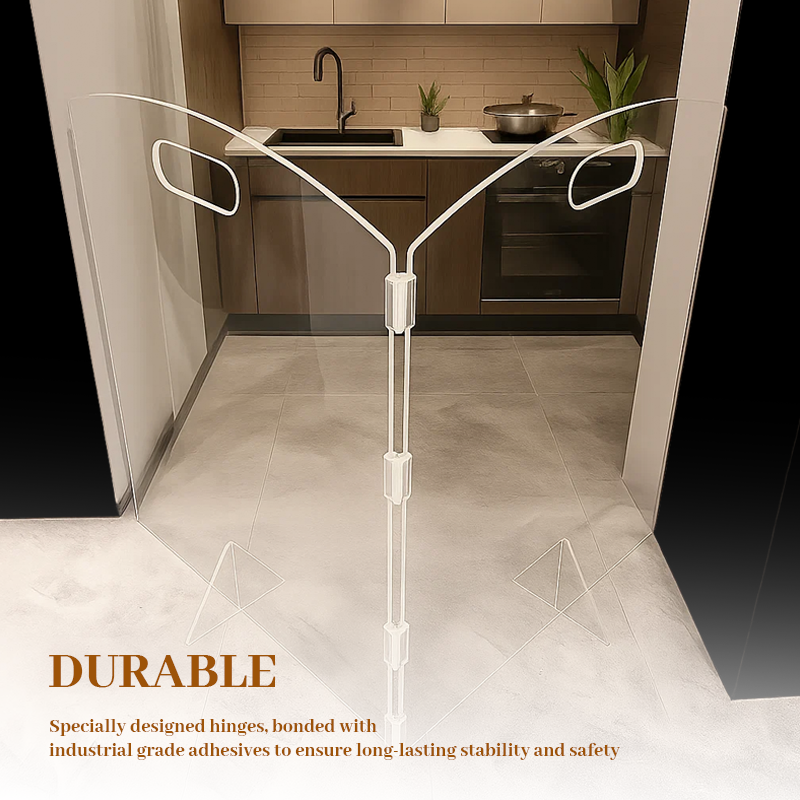 🛡️ Cancello in acrilico trasparente per animali domestici