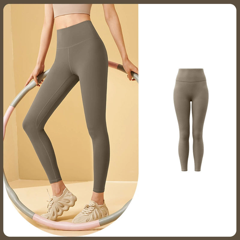🔥Saldi natalizi 49% di sconto🎄Leggings da allenamento a vita alta con effetto contenitiv