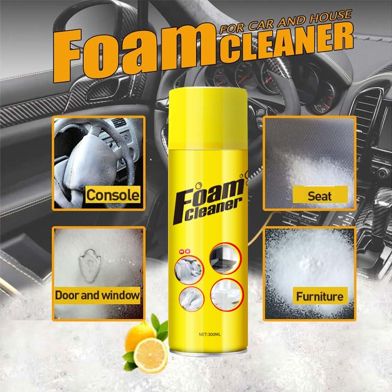 Pulitore a schiuma per interni auto