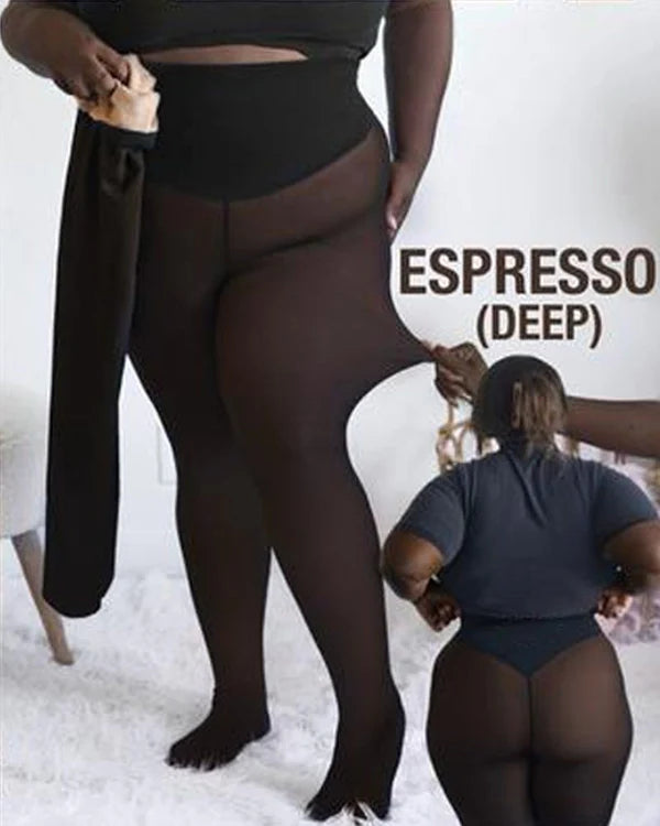 ⚡50.000+ ESAURITO!❄️Leggings in pile modellanti con cucitura✨✨Ti tengono al caldo. Ti fanno apparire al meglio.