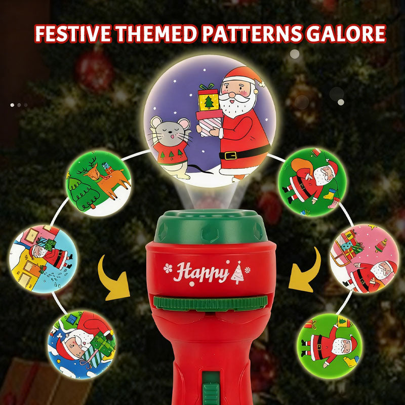 🔥Saldi natalizi 49% di sconto🎄Torcia proiettore natalizia per bambini