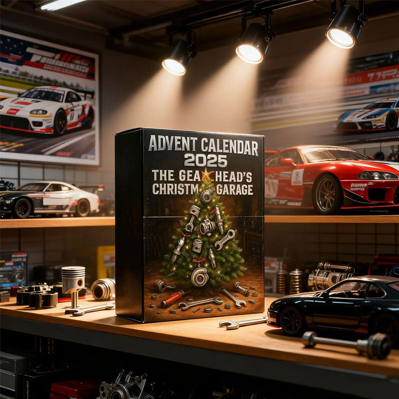 Calendario dell'Avvento natalizio di Gearhead 2025 🔧🎄🚗