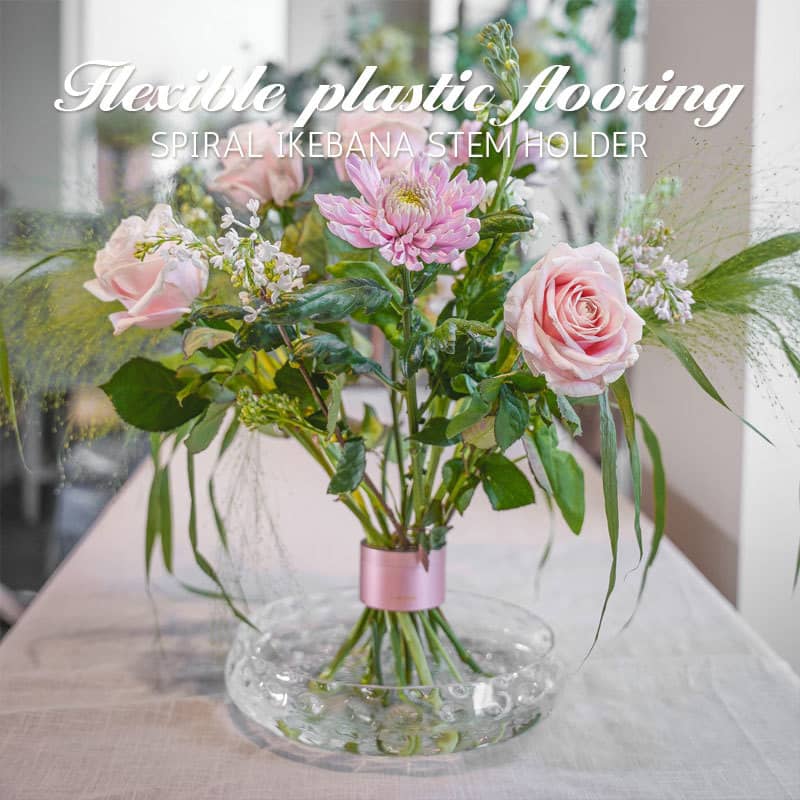 Porta stelo Ikebana a spirale