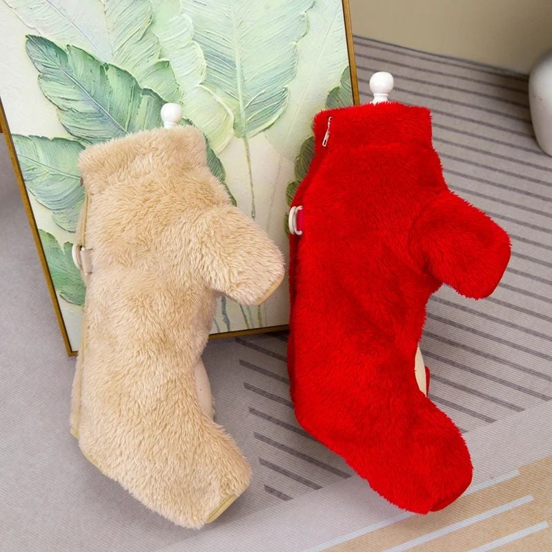 🐶Tuta invernale per cani con cerniera sul retro