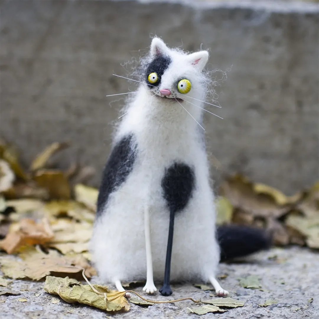 🎄✨Familiari in feltro di lana – Stravaganti compagni fatti a man