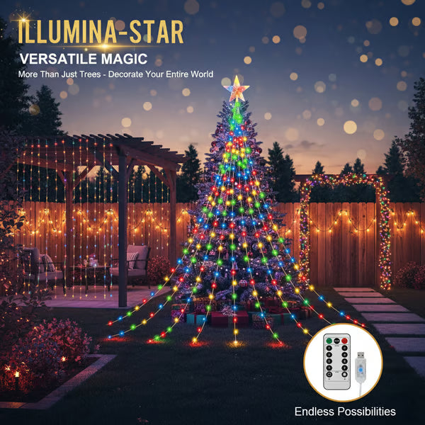 🔥Saldi natalizi 49% di sconto🎄Luci per albero Starlight Cascade