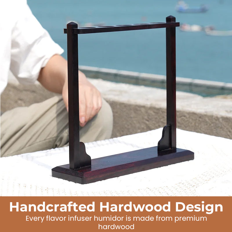 Umidificatore con iniettore di aroma per sigari