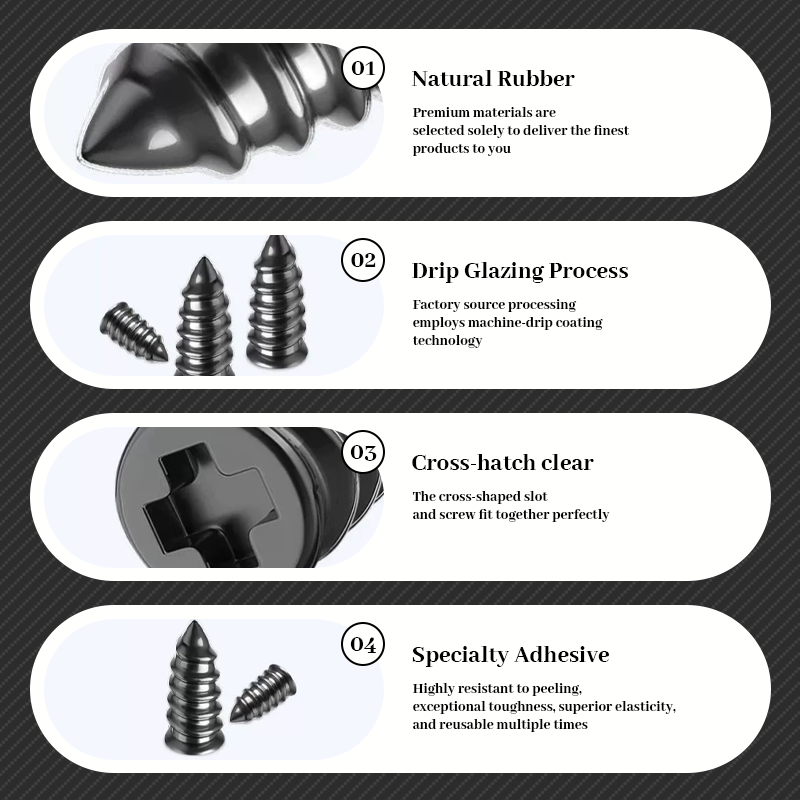 🔥SVENDITA CALDA 49% DI SCONTO🔩Kit di 60 chiodi in gomma per riparazione pneumatici in 2 misure