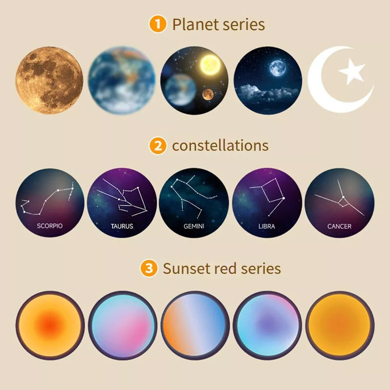 🌌 Starry Sky Projector Night Light | Bring the starry sky into your home ✨