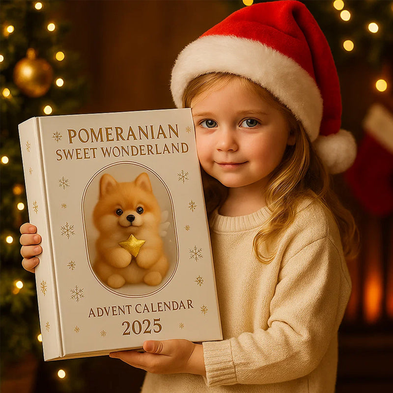 🐾✨ Calendario dell'Avvento Pomeranian Sweet Wonderland 2025
