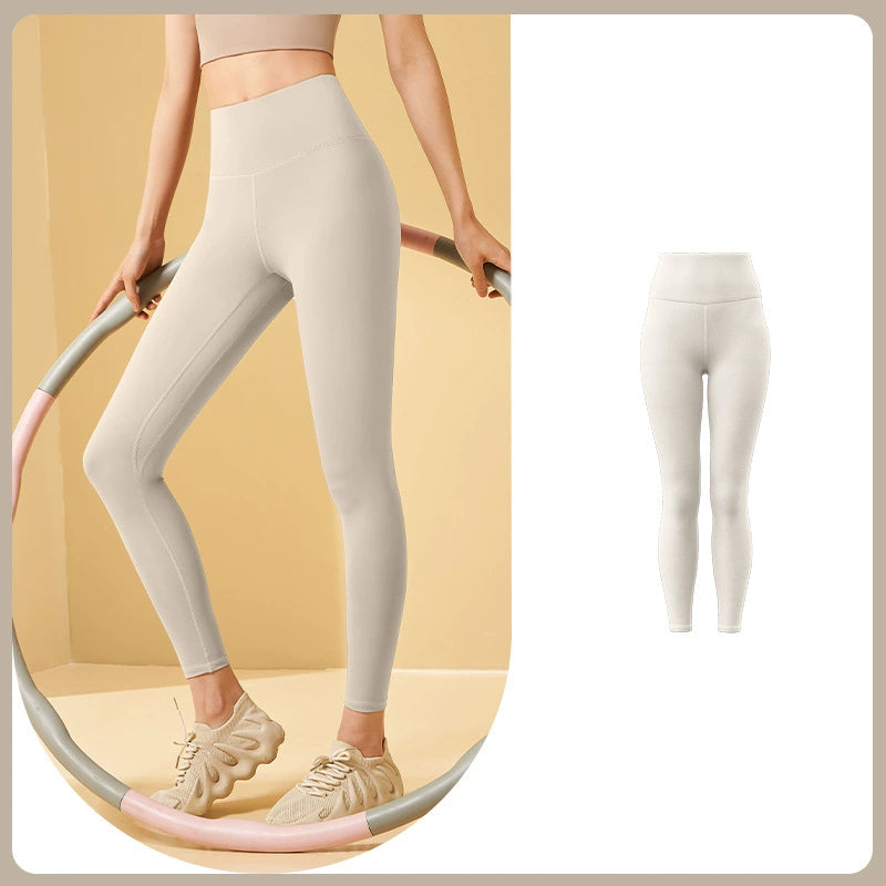 🔥Saldi natalizi 49% di sconto🎄Leggings da allenamento a vita alta con effetto contenitiv